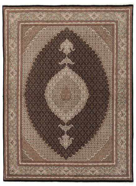  Orientalischer Täbriz 50 Raj Teppich 175X245 Braun/Orange Wolle, Persien/Iran