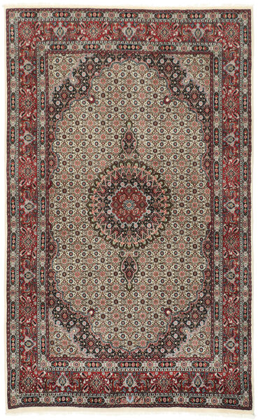 Moud Sherkat Farsh Teppe 140X220 Brun/Rød Ull, Persia/Iran