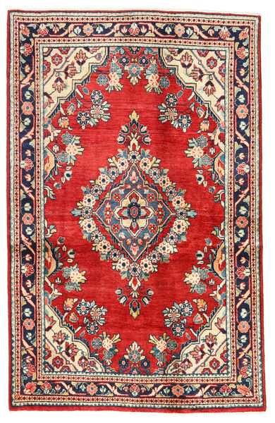  Sarouk Rug 127X202 Persian Wool Small Carpetvista