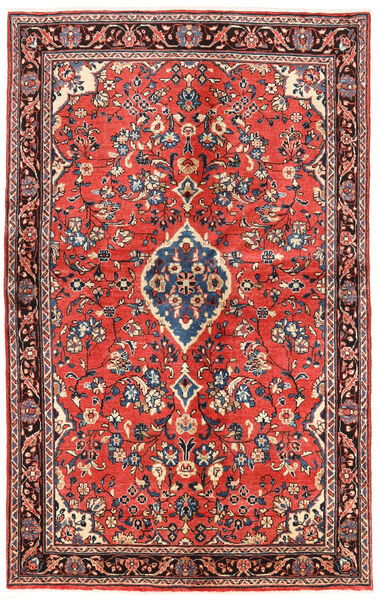 Sarough Teppich 133X213 Wolle, Persien/Iran Carpetvista