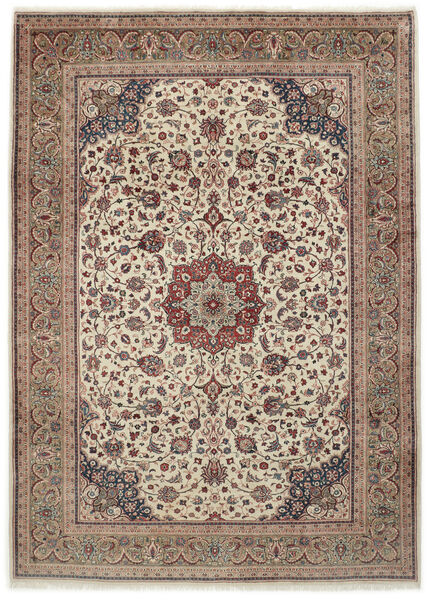  Oriental Sarouk Rug 261X364 Brown/Orange Large Wool, Persia/Iran