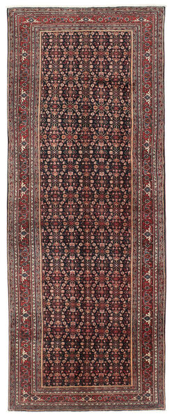 150X393 Tapete Bijar Oriental Passadeira Vermelho Escuro/Vermelho (Lã, Pérsia/Irão)