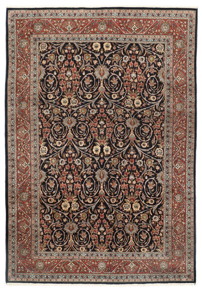 251X353 絨毯 オリエンタル サルーク 茶色/オレンジ 大きな (ウール, ペルシャ/イラン)