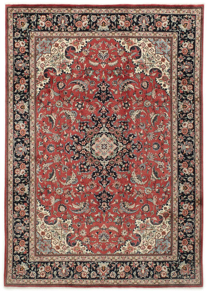Tapete Oriental Sarough 243X334 Vermelho/Laranja (Lã, Pérsia/Irão)