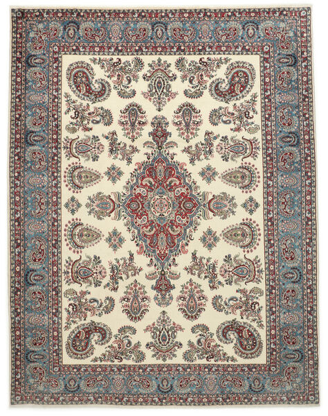 絨毯 オリエンタル ハマダン シャフバフ 270X343 グレー/ベージュ 大きな (ウール, ペルシャ/イラン)