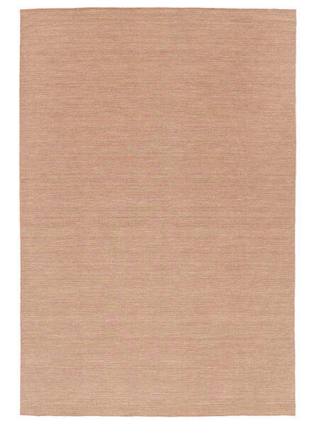  Wollteppich 200X300 Kelim Loom Terrakotta