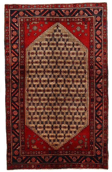  Koliai Rug 131X213 Persian Wool Dark Red/Brown Small Carpetvista