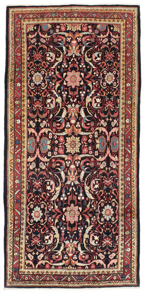  Persischer Jozan Teppich 153X315 Läufer Rot/Dunkelrosa (Wolle, Persien/Iran)