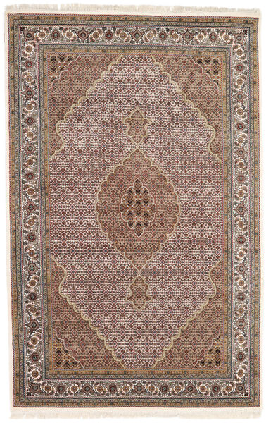 Tabriz Royal Rug 192X297 Brown/Orange Wool, India Carpetvista