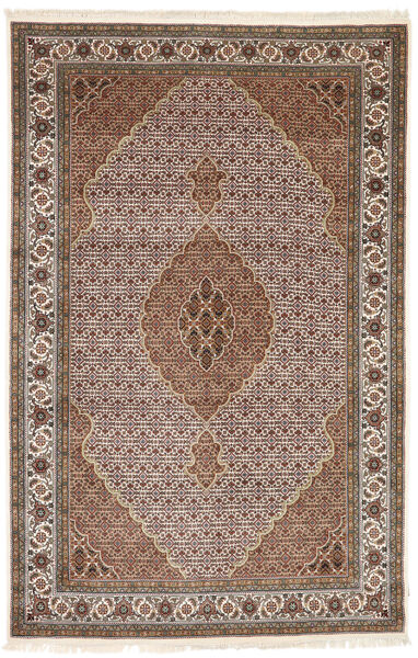 197X303 Tapete Tabriz Royal Oriental Castanho/Laranja (Lã, Índia) Carpetvista