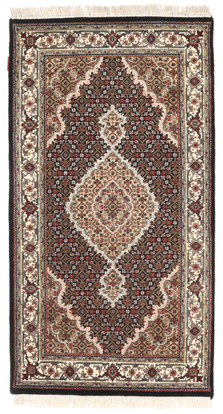  Tabriz Royal Rug 93X162 Wool Brown/Beige Small Carpetvista