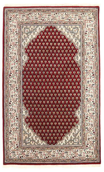 絨毯 Mir インド 95X155 ベージュ/オレンジ (ウール, インド)