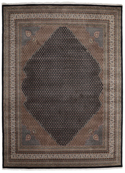  Orientalsk Mir Indisk Tæppe 252X343 Brun/Mørkerød Stort Uld, Indien Carpetvista