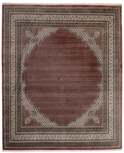 252X304 絨毯 Mir インド オリエンタル 茶色/ダークレッド 大きな (ウール, インド) Carpetvista