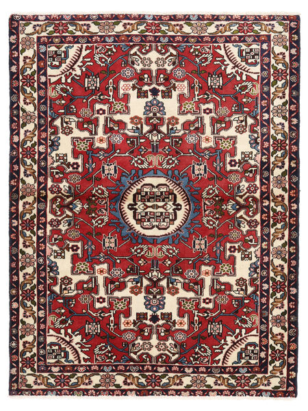 111X146 絨毯 Tafresh オリエンタル ダークレッド/レッド (ウール, ペルシャ/イラン) Carpetvista