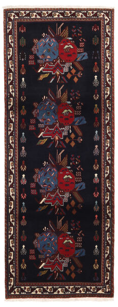 95X246 Alfombra Afshar/Sirjan Oriental De Pasillo Rosa Oscuro/Rojo Oscuro (Lana, Persia/Irán) Carpetvista