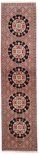 57X237 Senneh Teppich Orientalischer Läufer Rot/Orange (Wolle, Persien/Iran) Carpetvista