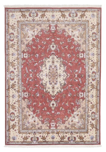  166X238 Tabriz 60 Raj Silk Warp Rug Wool, Carpetvista