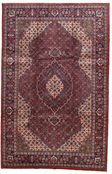  Persisk Sarough Matta 212X333 Röd/Mörkröd (Ull, Persien/Iran)