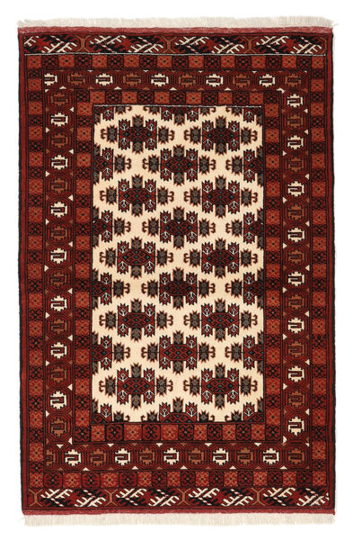  Orientalsk Turkaman Teppe 103X155 Mørk Rød/Rød Ull, Persia/Iran Carpetvista