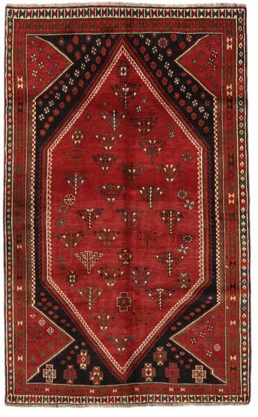 155X250 Ghashghai Matot Matto Itämainen Punainen/Ruskea (Villa, Persia/Iran) Carpetvista