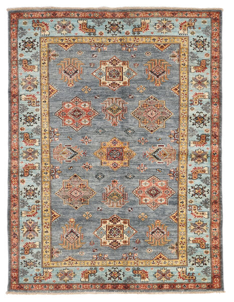 145X197 絨毯 オリエンタル カザック Ariana グレー/茶色 (ウール, アフガニスタン) Carpetvista