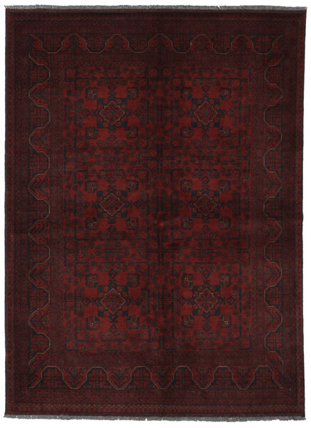 絨毯 オリエンタル アフガン Khal Mohammadi 153X202 ブラック (ウール, アフガニスタン)