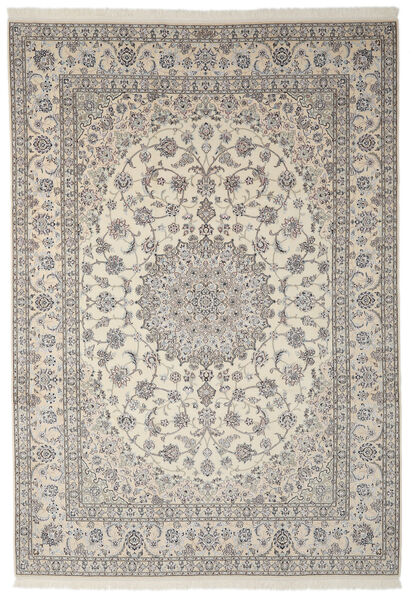  Nain Fine 9La Rug 248X357 Persian Wool Brown/Dark Grey Large Carpetvista