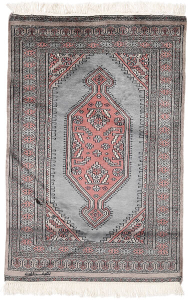 82X122 Pakistan Buchara 2Ply Teppich Orientalischer Dunkelgrau/Schwarz (Wolle, Pakistan) Carpetvista