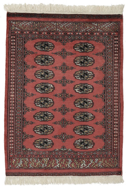 Orientalischer Pakistan Buchara 2Ply Teppich 75X110 Dunkelrot/Schwarz Wolle, Pakistan Carpetvista