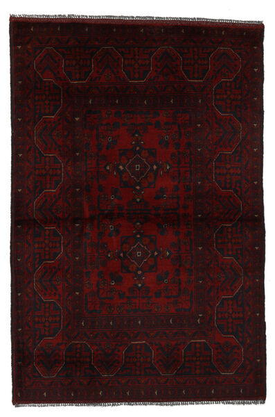 102X157 Afghan Khal Mohammadi Matta Orientalisk Svart (Ull, Afghanistan) Carpetvista