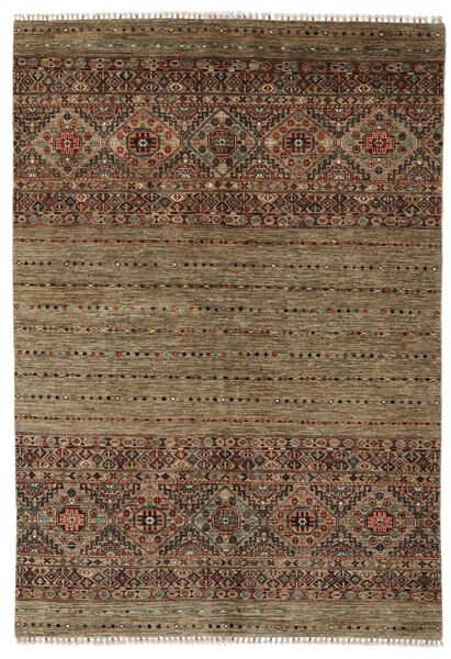 175X251 Shabargan Rug Modern (Wool, Afghanistan) Carpetvista