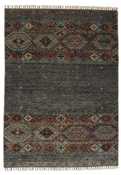 122X174 Shabargan Teppich Moderner (Wolle, Afghanistan) Carpetvista