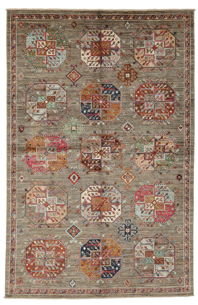 絨毯 オリエンタル カザック Ariana 170X263 茶色/ダークレッド (ウール, アフガニスタン)