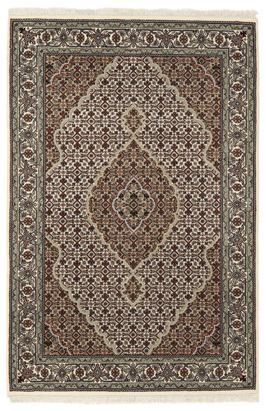 絨毯 オリエンタル タブリーズ Royal 125X189 茶色/ブラック (ウール, インド)