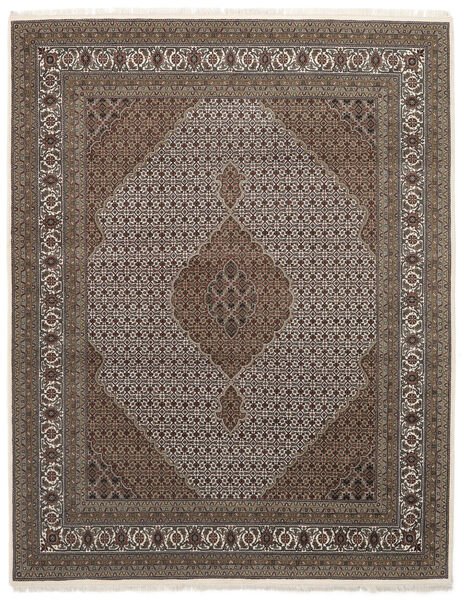 247X312 絨毯 タブリーズ Royal オリエンタル 茶色/ブラック (ウール, インド) Carpetvista
