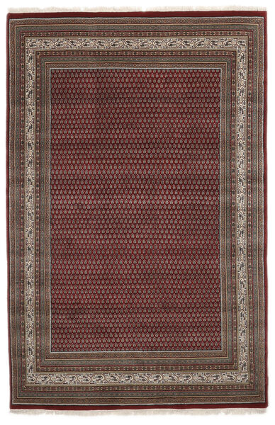 絨毯 Mir インド 199X300 ブラック/茶色 (ウール, インド)
