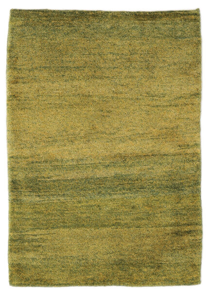 絨毯 ペルシャ ギャッベ ペルシャ 90X125 ダークイエロー/ブラック (ウール, ペルシャ/イラン)