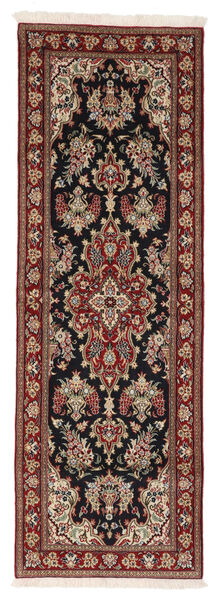 70X206 絨毯 オリエンタル クム Kork/シルク 廊下 カーペット (ウール, ペルシャ/イラン) Carpetvista