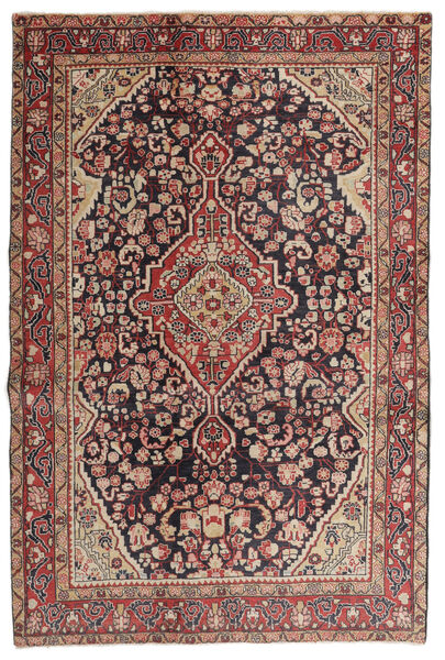  Persian Jozan Rug 130X195 Dark Red/Brown (Wool, Persia/Iran)