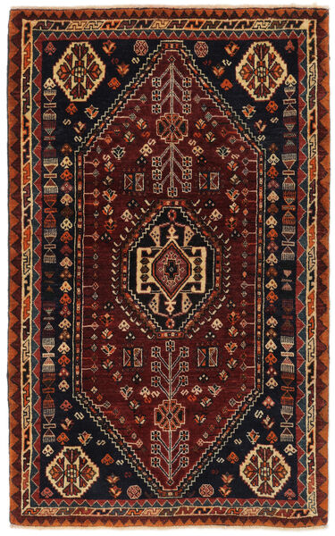  103X170 Ghashghai Teppich Schwarz/Braun Persien/Iran Carpetvista