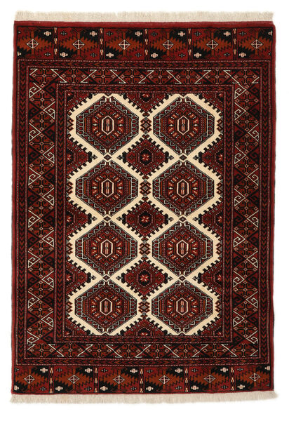  104X148 Klein Turkaman Teppich Wolle, Carpetvista