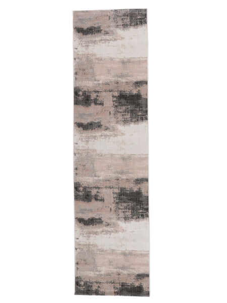 Arte 80X300 Small Greige/Dark Grey Abstract Runner Rug