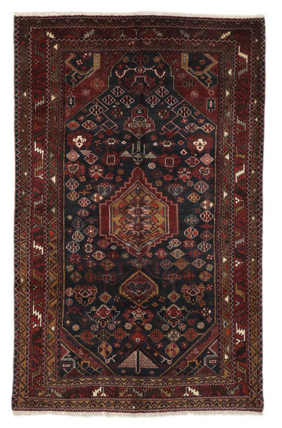 絨毯 オリエンタル ロリ 154X245 ブラック/茶色 (ウール, ペルシャ/イラン)