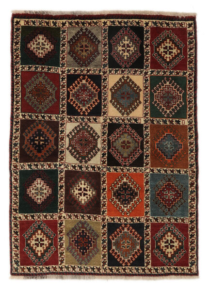  Qashqai Fine Rug 102X141 Persian Wool Black/Brown Small Carpetvista