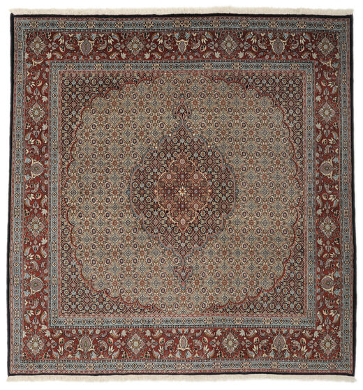 絨毯 ペルシャ ムード 200X205 正方形 茶色/ブラック (ウール, ペルシャ/イラン)