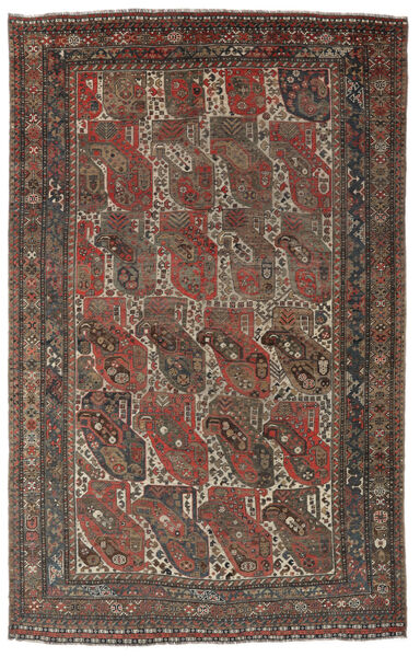  182X288 Antik Qashqai Ca. 1900 Szőnyeg Barna/Fekete Perzsia/Irán

