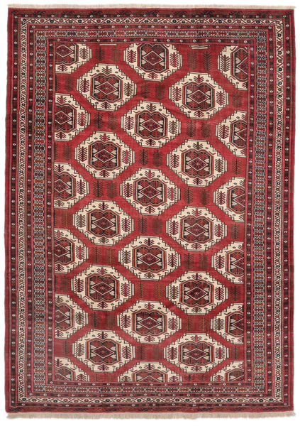  Persisk Turkaman Teppe 228X318 Mørk Rød/Brun (Ull, Persia/Iran)