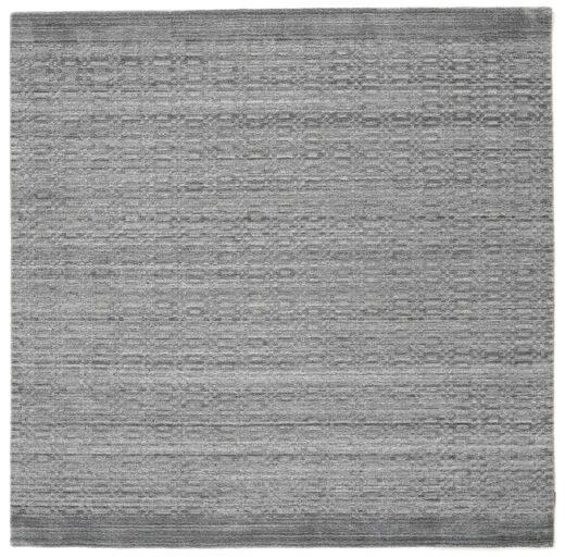250X250 Mosaic Border Rug - Grey Modern Square Grey Large ( India)