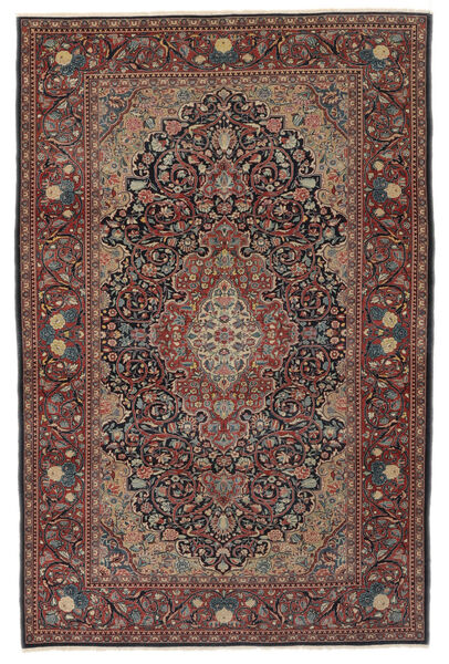Antiek Keshan Ca. 1900 Vloerkleed 136X200 Wol, Perzië/Iran